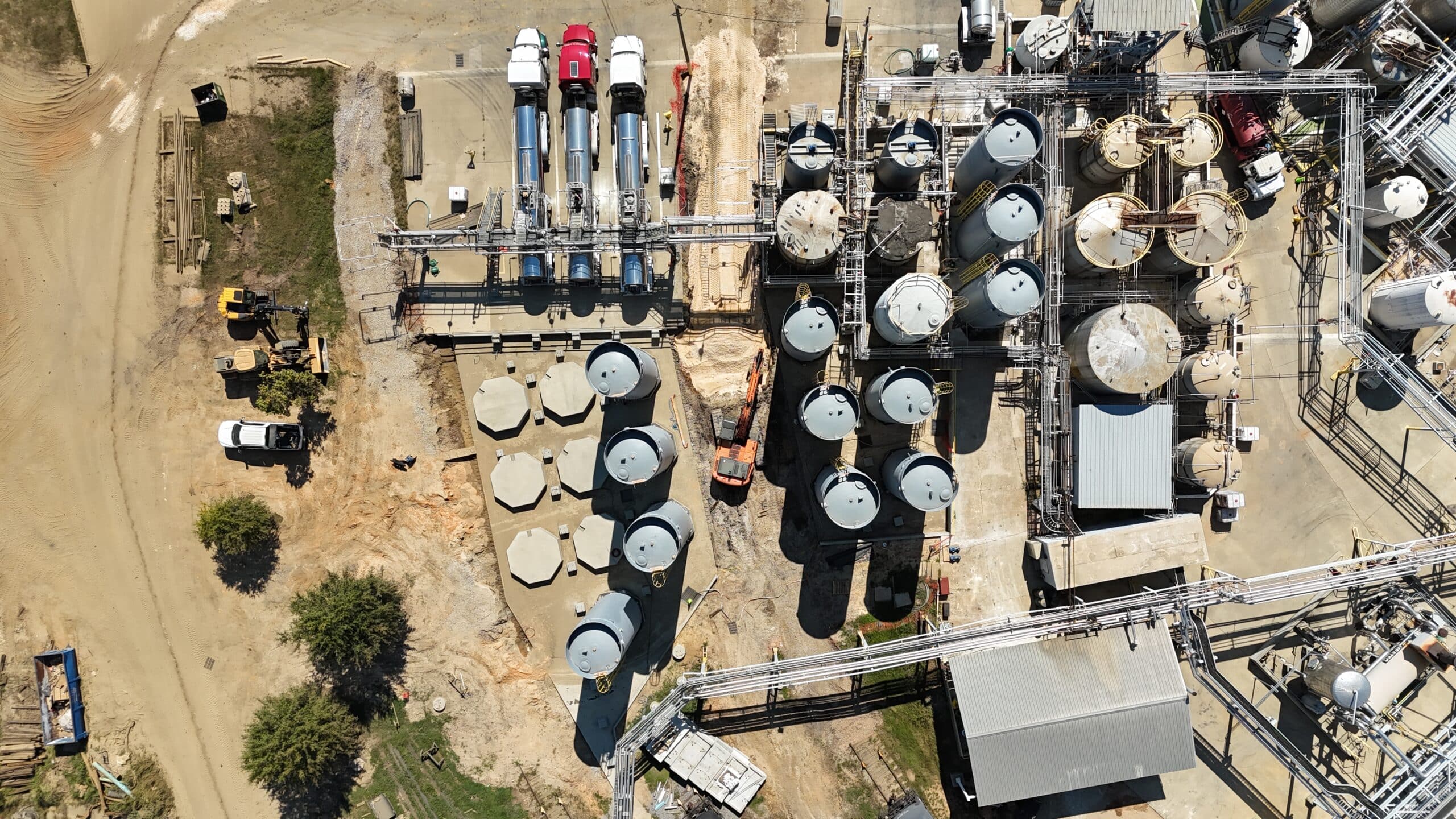 Aerial View of Plasmine Facility